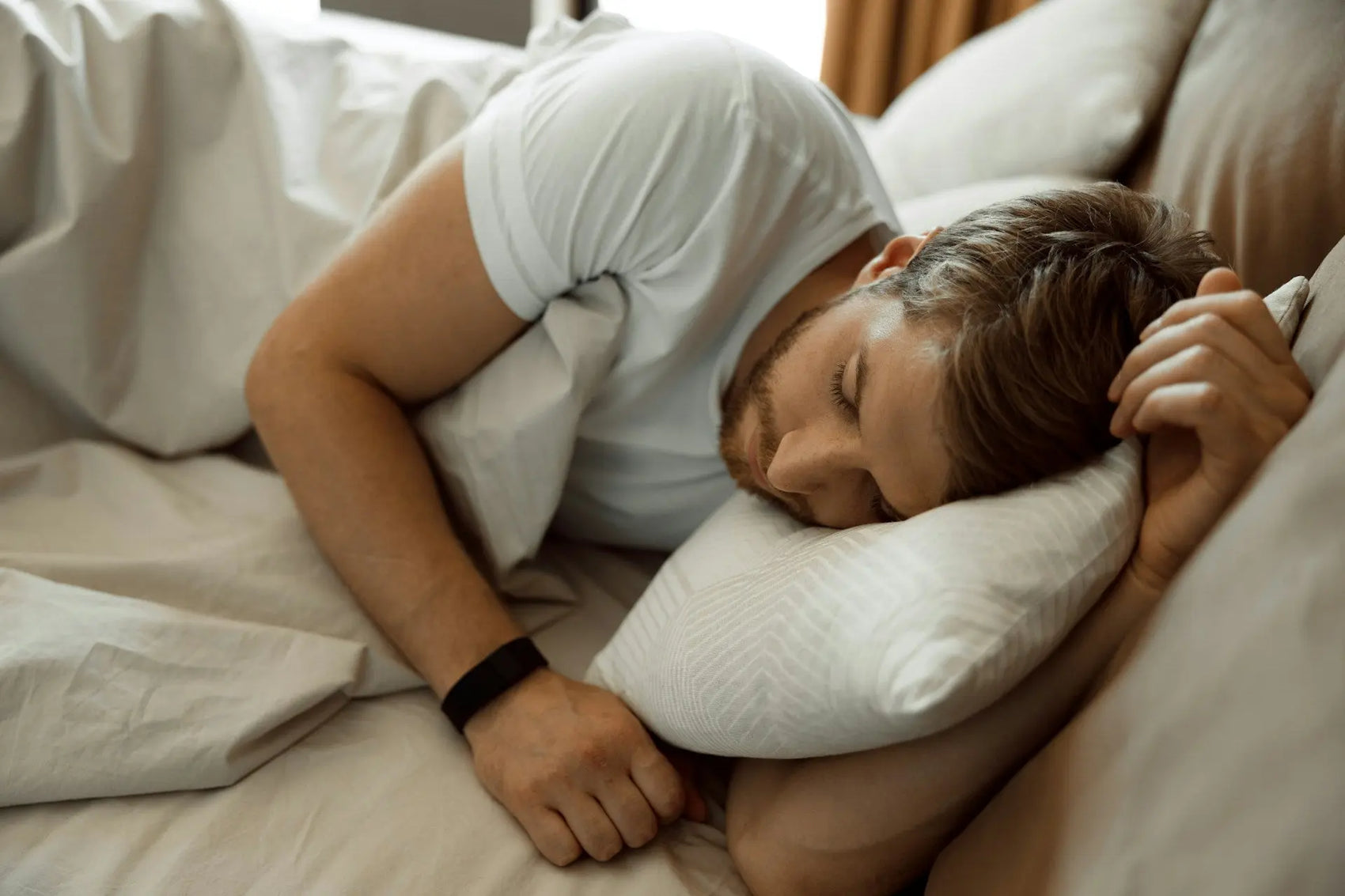 man sleeping