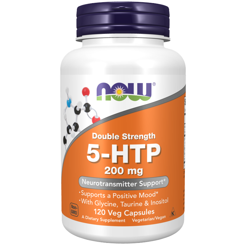 5-HTP with Glycine Taurine & Inositol, 200mg - 120 vcaps