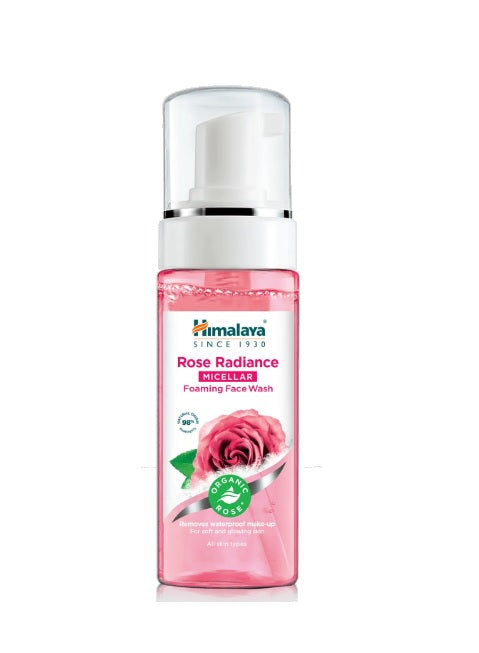 Organic Rose Radiance Micellar Foaming Face Wash - 150 ml. - Himalaya