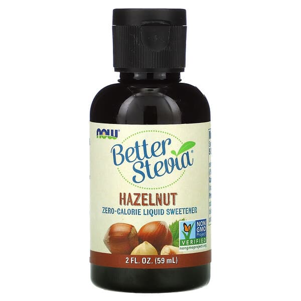 Better Stevia Liquid, Hazelnut - 59 ml.