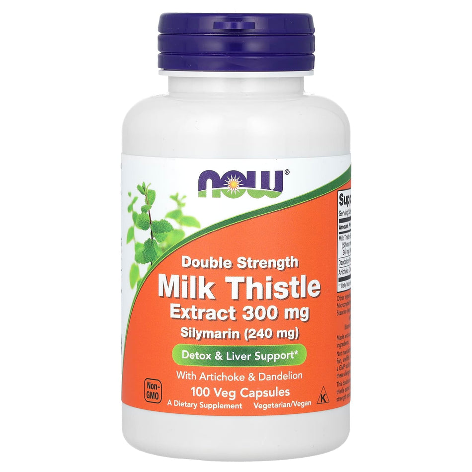 Milk Thistle Extract with Artichoke & Dandelion, 300mg - 100 vcaps