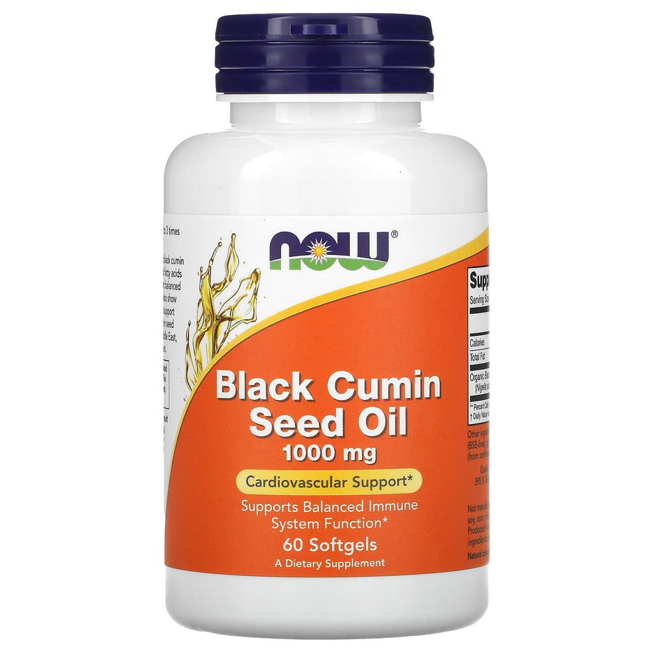 Aceite de semilla de comino negro - 60 cápsulas blandas