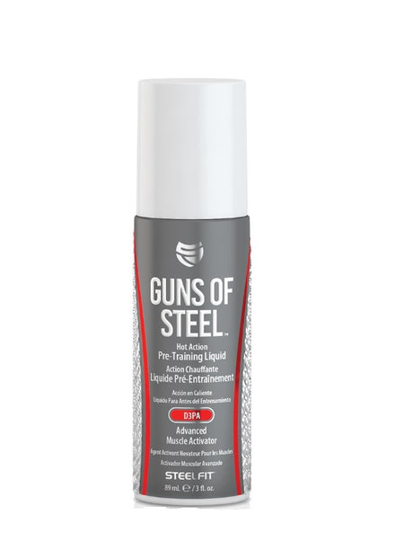 Guns of Steel, Hot Action Pre-Training Liquid - 89 ml. - Pro Tan