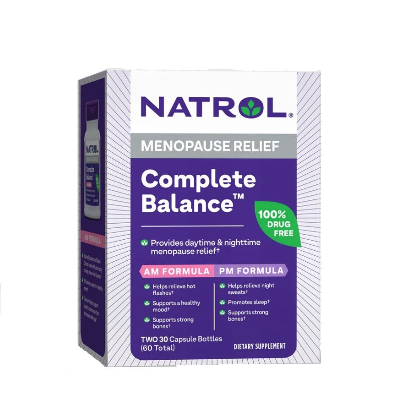 Complete Balance for Menopause, AM/PM - 30 + 30 caps - Natrol