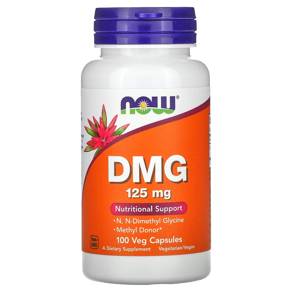 DMG (Dimetilglicina), 125mg - 100 cápsulas