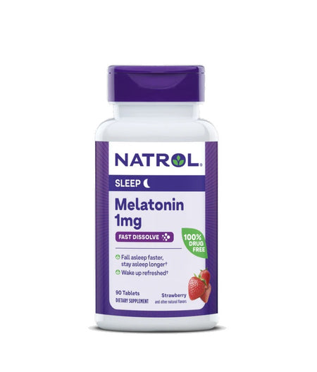 Melatonin Fast Dissolve, 1mg - 90 tablets - Natrol