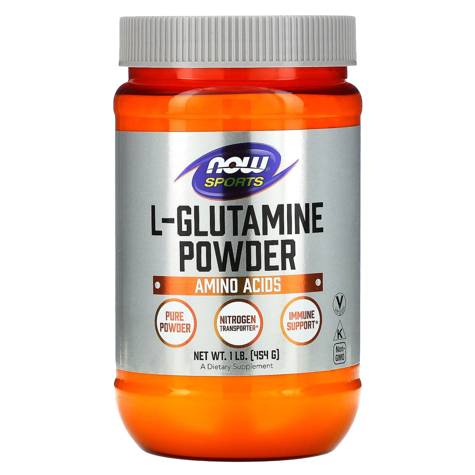 L-glutammina, 5000 mg (polvere) - 454 grammi