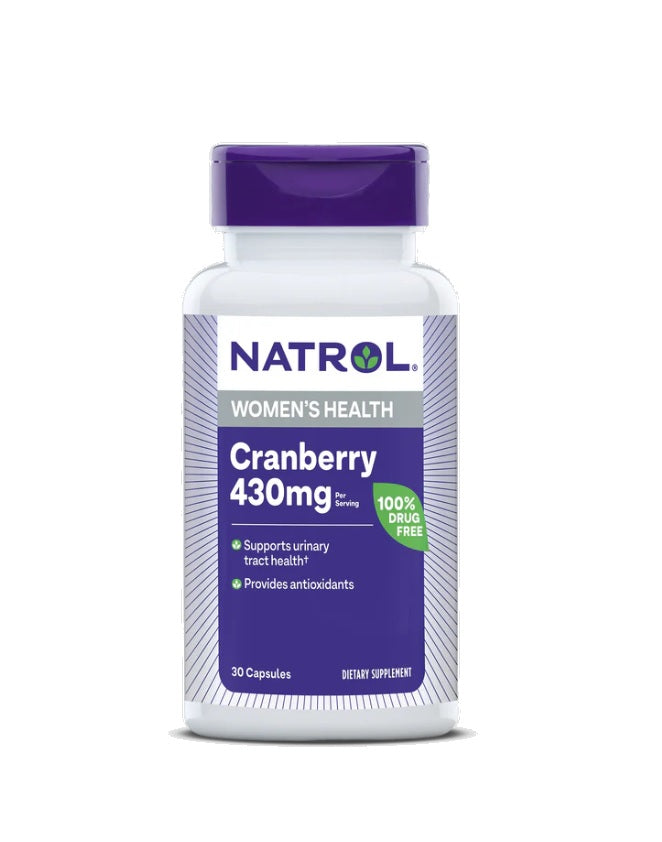 Cranberry, 800mg - 30 caps - Natrol