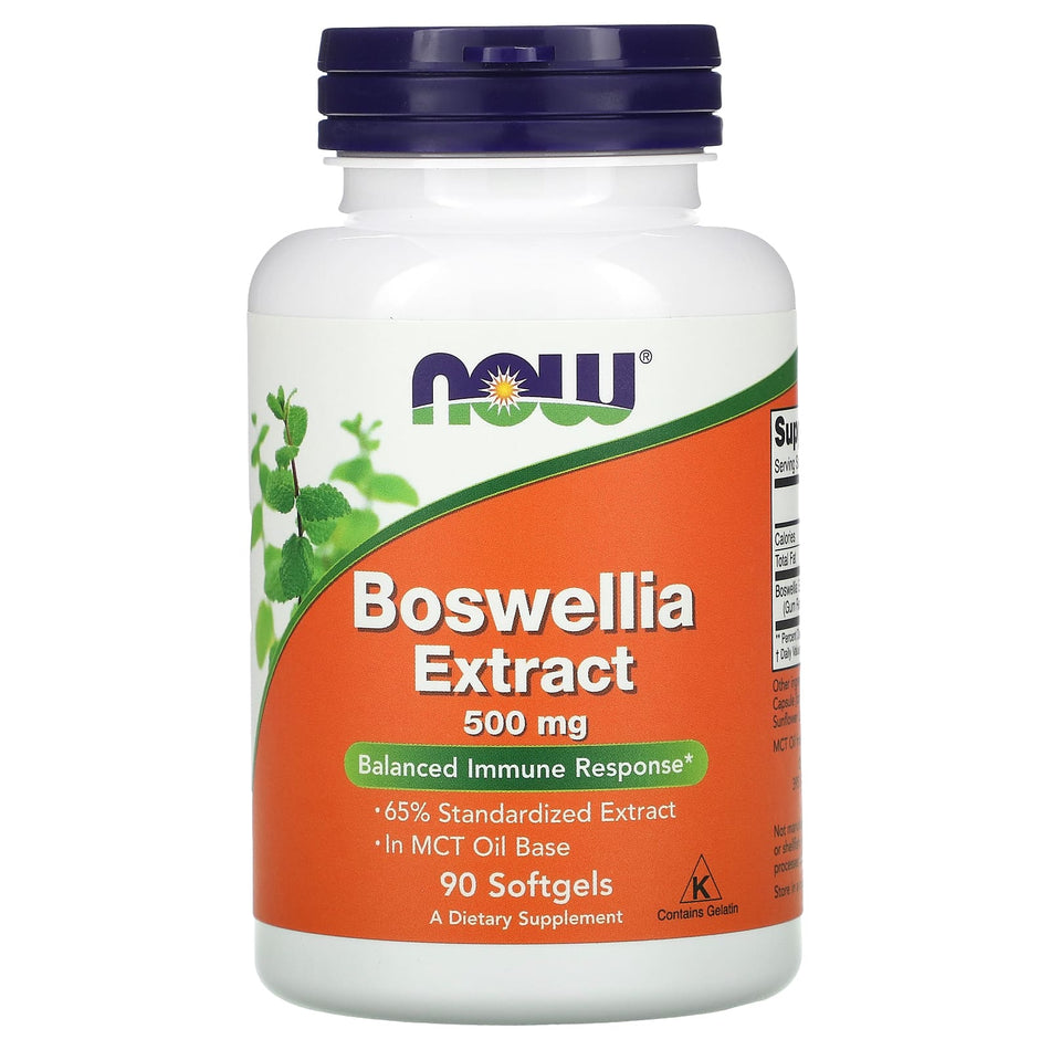 Extracto de Boswellia, 500 mg - 90 cápsulas blandas