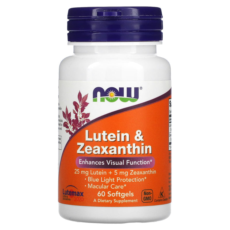 Luteína y Zeaxantina - 60 cápsulas blandas