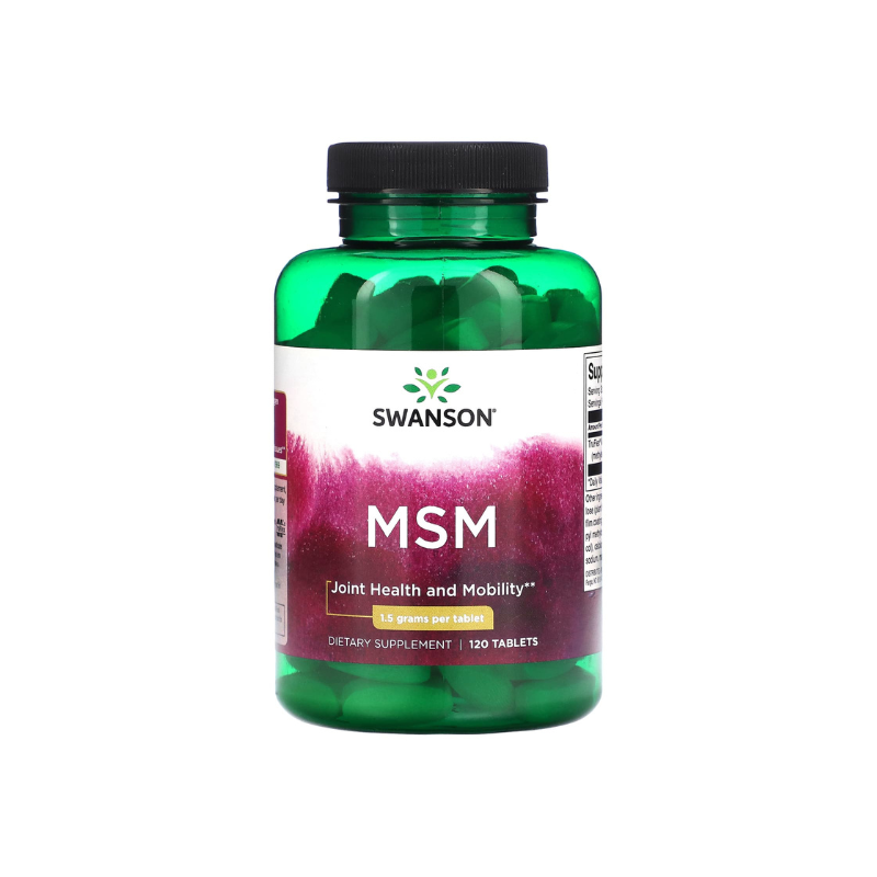 MSM Methylsulfonylmethane, 1500mg - 120 tablets - Swanson