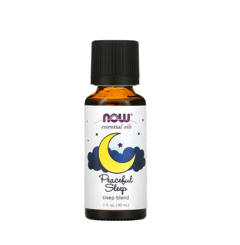 Essential Oil, Peaceful Sleep Oil - 30 ml. - Now Foods