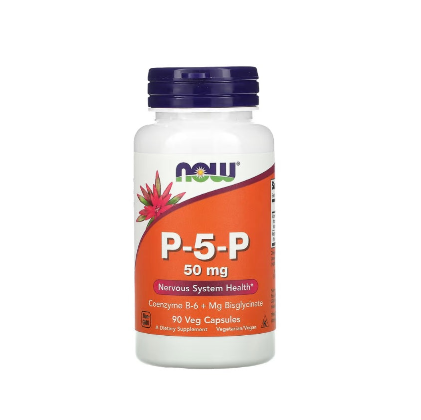 P-5-P, 50mg - 90 vcaps - NOW Foods