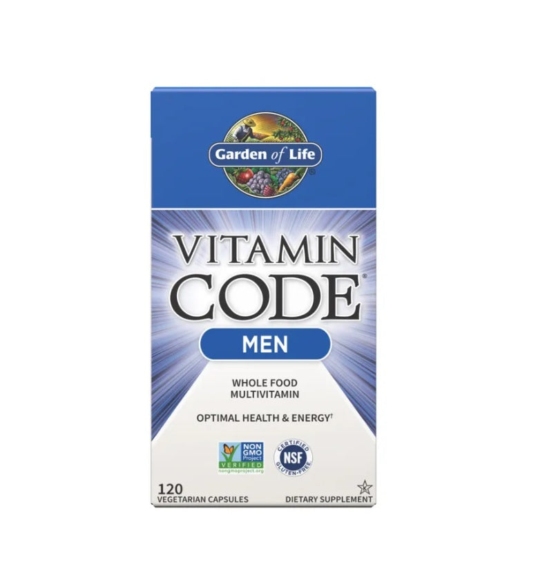 Vitamin Code Men - 120 vcaps - Garden of Life