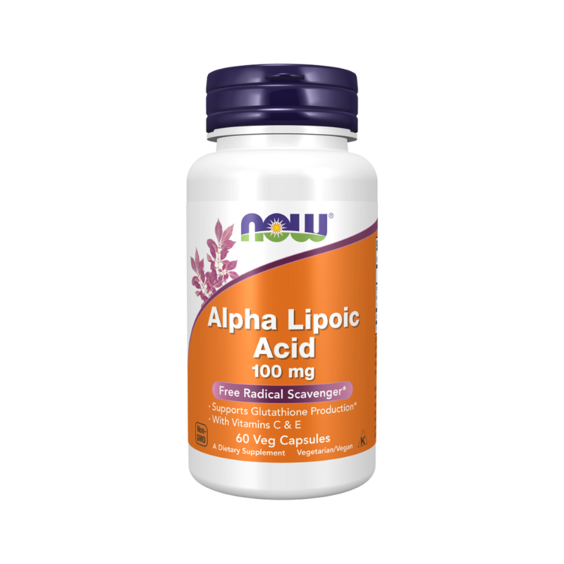Acido alfa lipoico con vitamine C ed E, 100 mg - 60 vcaps