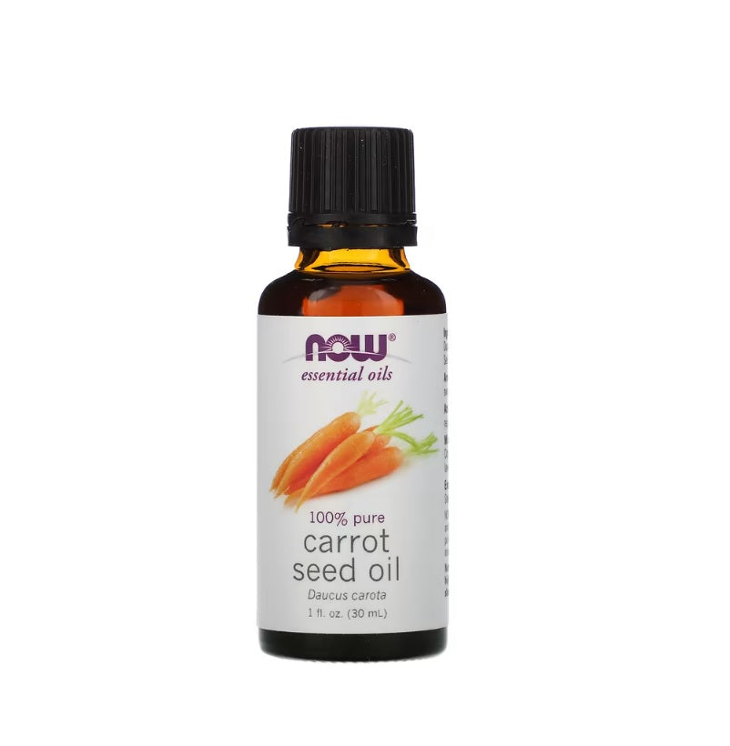 Essential Oil, Carrot Seed Oil - 30 ml. - Now Foods