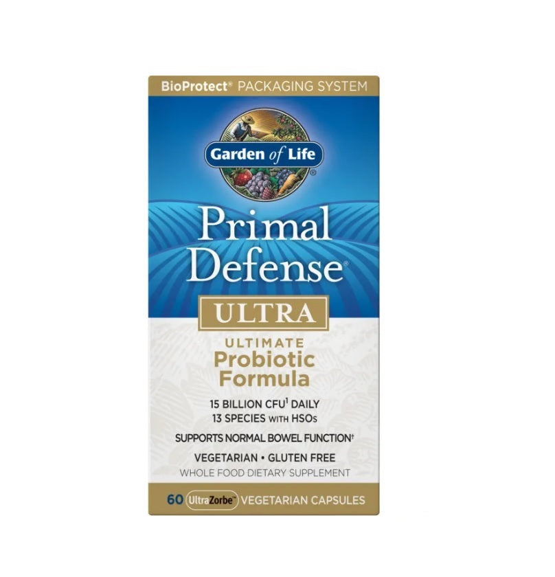 Primal Defense Ultra, Ultimate Probiotic Formula - 90 vcaps - Garden of Life