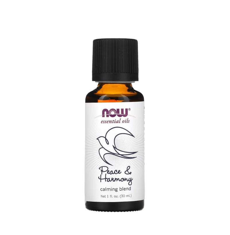 Essential Oil, Peace &amp; Harmony Oil Blend - 30 ml. - Now Foods