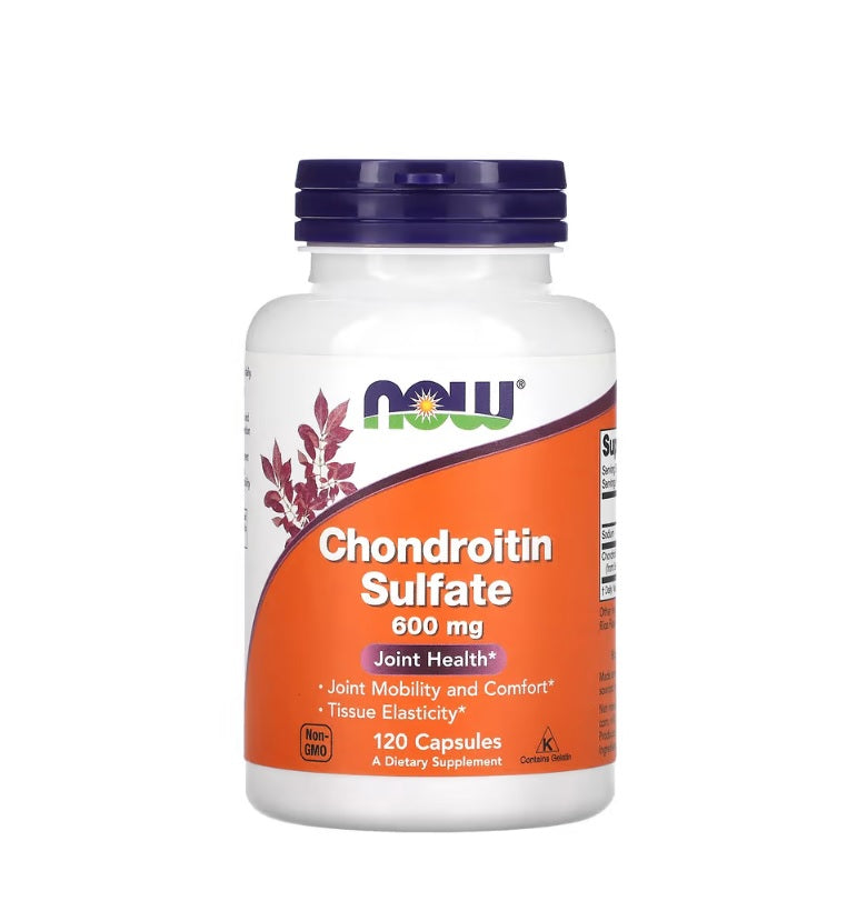 Chondroitin Sulfate, 600mg - 120 caps - Now Foods