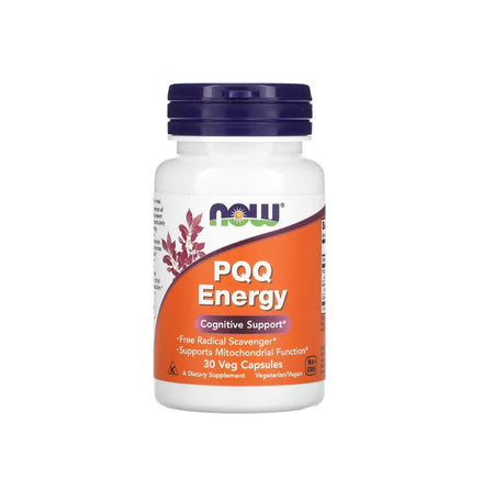 PQQ Energy - 30 vcaps - NOW Foods