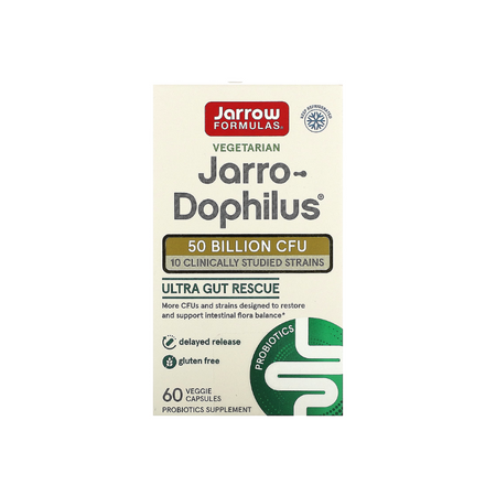 Ultra Jarro-Dophilus, 50 Billion - 60 vcaps - Jarrow Formulas