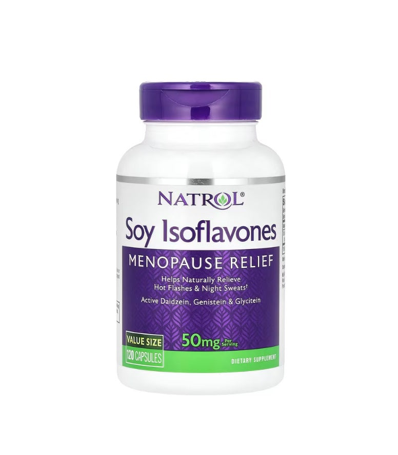 Soy Isoflavones, 50mg - 60 caps - Natrol