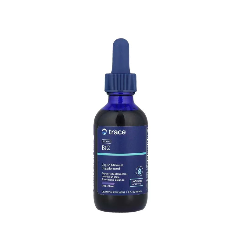 Ionic B12, 1000mg - 59 ml. - Trace Minerals