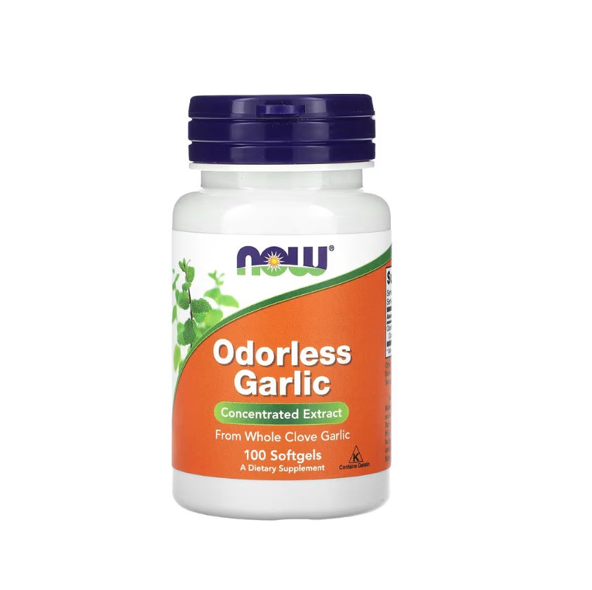 Odorless Garlic - 100 softgels - NOW Foods