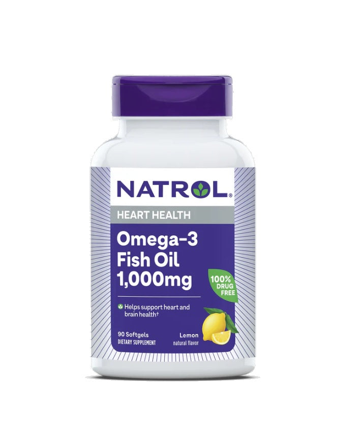 Omega-3 Fish Oil, 1000mg - 150 softgels - Natrol