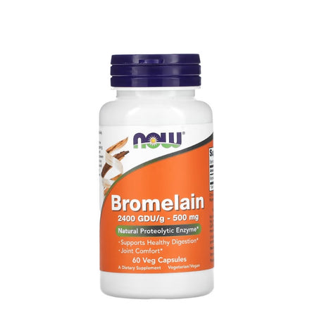 Bromelain, 500mg - 60 vcaps - NOW Foods