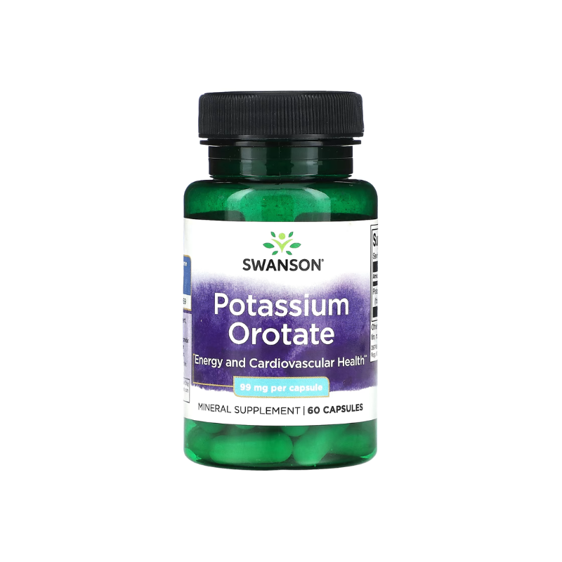 Potassium Orotate, 99mg - 60 caps