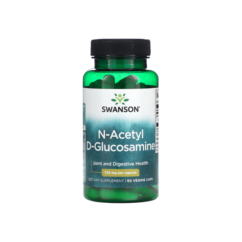 N-Acetyl D-Glucosamine, 750mg - 60 vcaps - Swanson