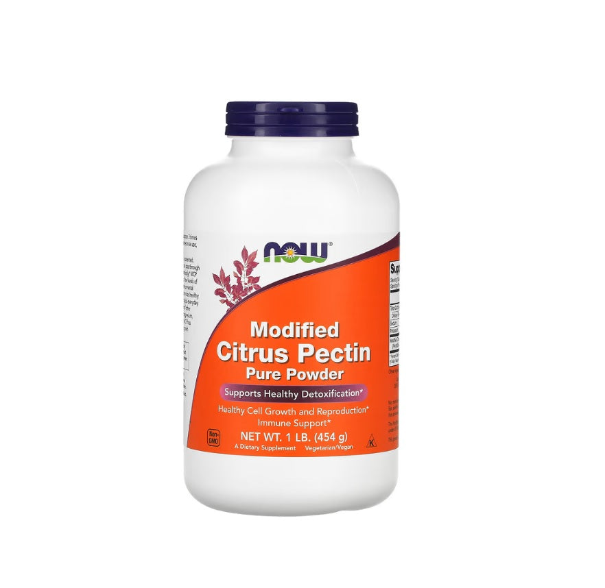 Modified Citrus Pectin, Pure Powder - 454 grams - Now Foods