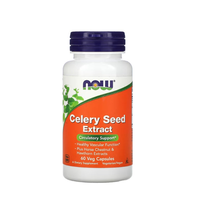 Celery Seed Extract - 60 vcaps - Now Foods