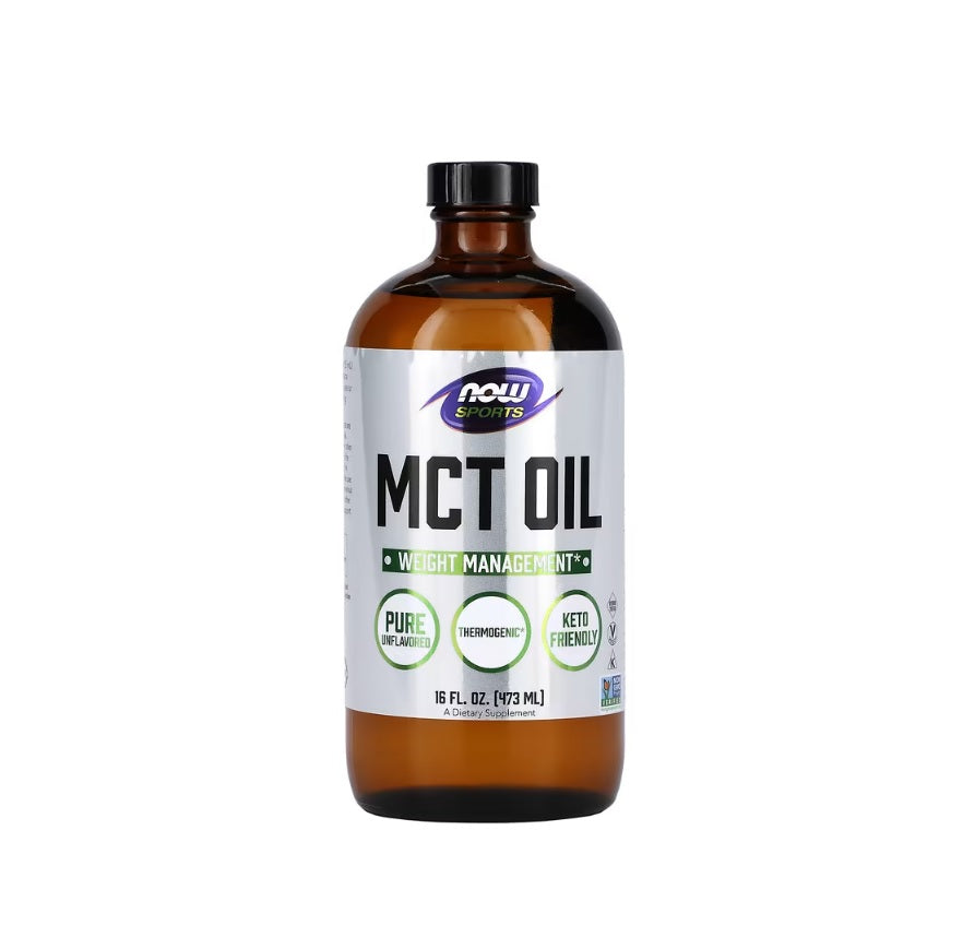 MCT Oil, Pure Liquid - 473 ml. - NOW Foods