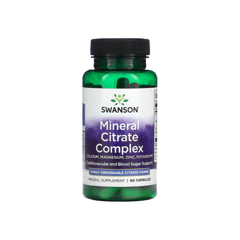 Mineral Citrate Complex - 60 caps - Swanson