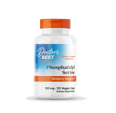 Phosphatidylserine Serine with SerinAid, 100mg 120 vcaps - Doctor's Best