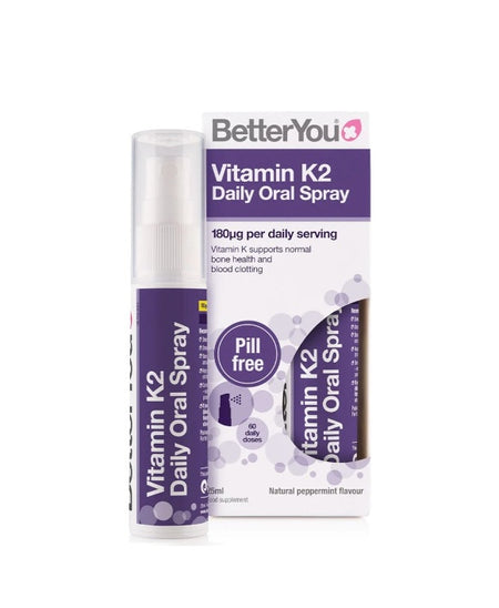 Vitamin K2 Oral Daily Oral Spray - 25 ml. - BetterYou