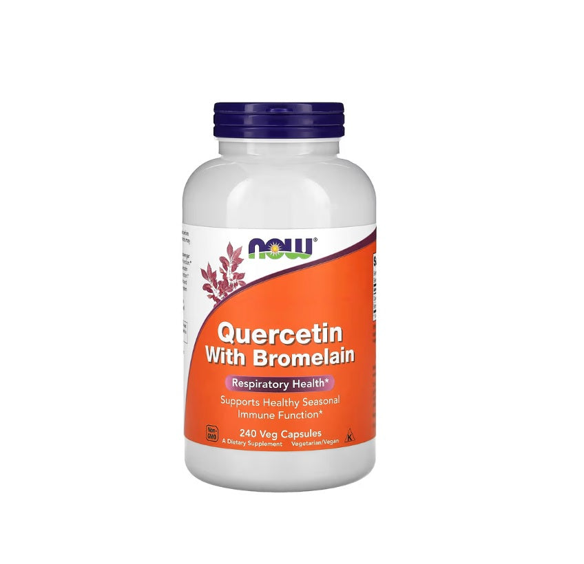 Quercetin with Bromelain - 240 vcaps - Now Foods