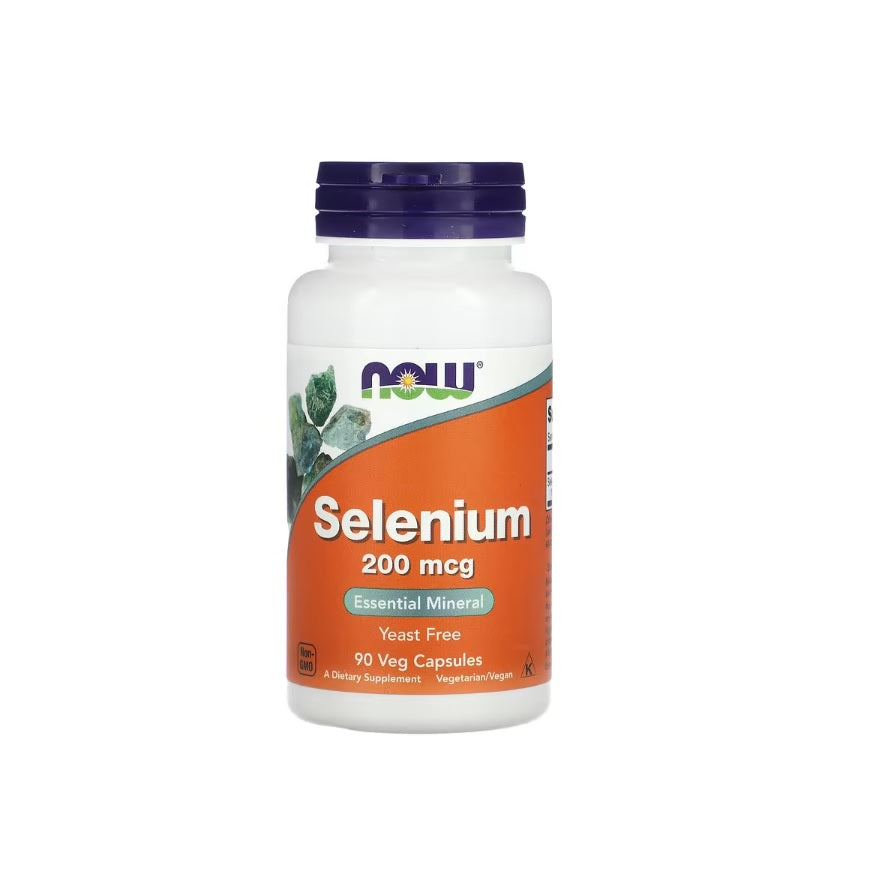 Selenium, 200mcg - 90 vcaps - Now Foods