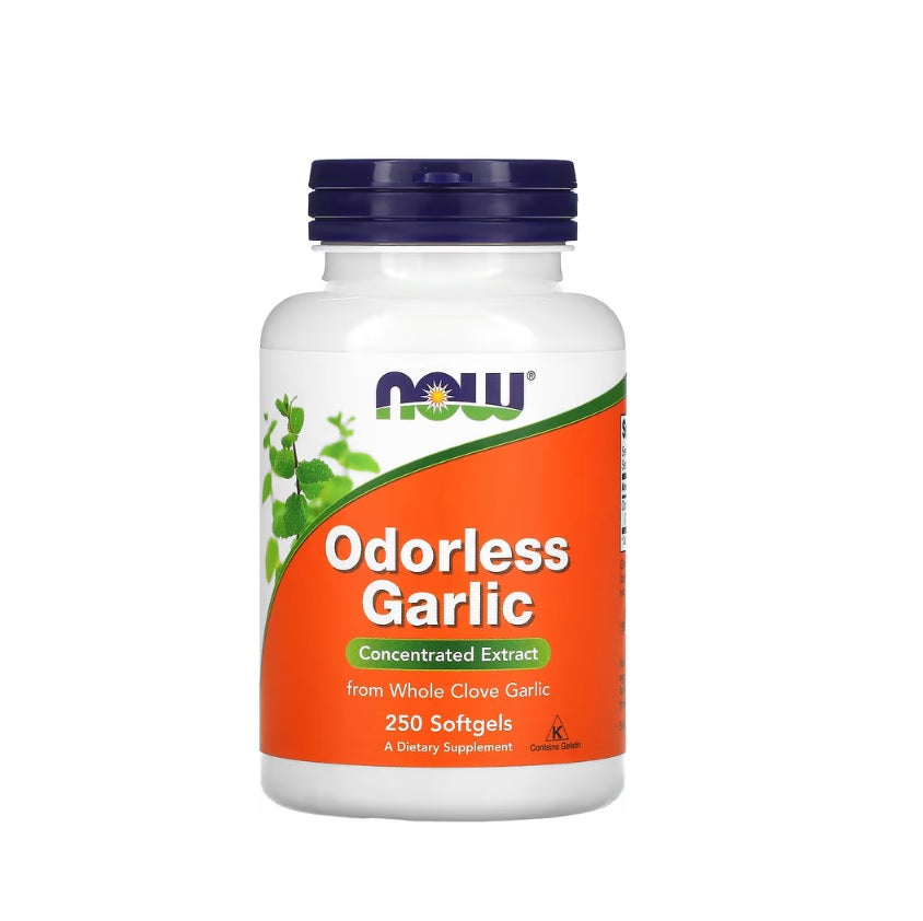 Odorless Garlic - 250 softgels - NOW Foods