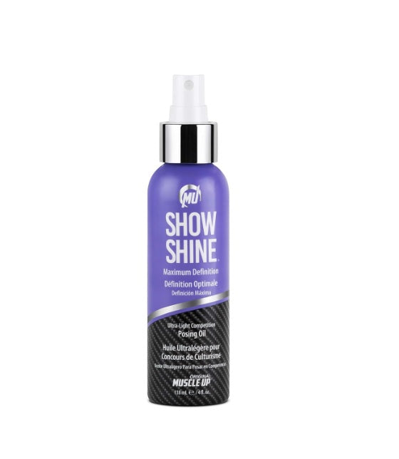 Show Shine, Maximum Definition Ultra Light Competition Posing Oil Spray - 118 ml. - Pro Tan