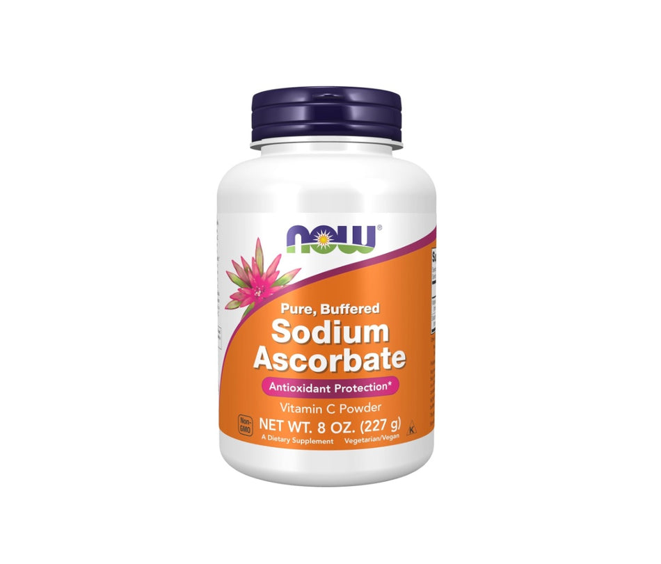 Sodium Ascorbate, Powder Buffered - 227 grams - NOW Foods