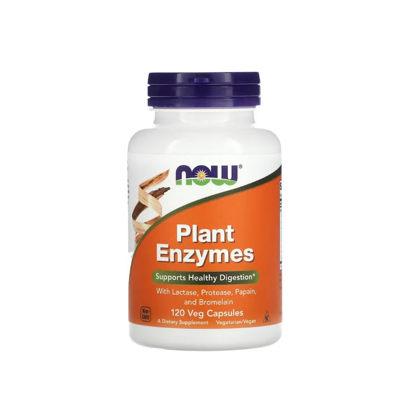 Plant Enzymes - 120 vcaps - Now Foods