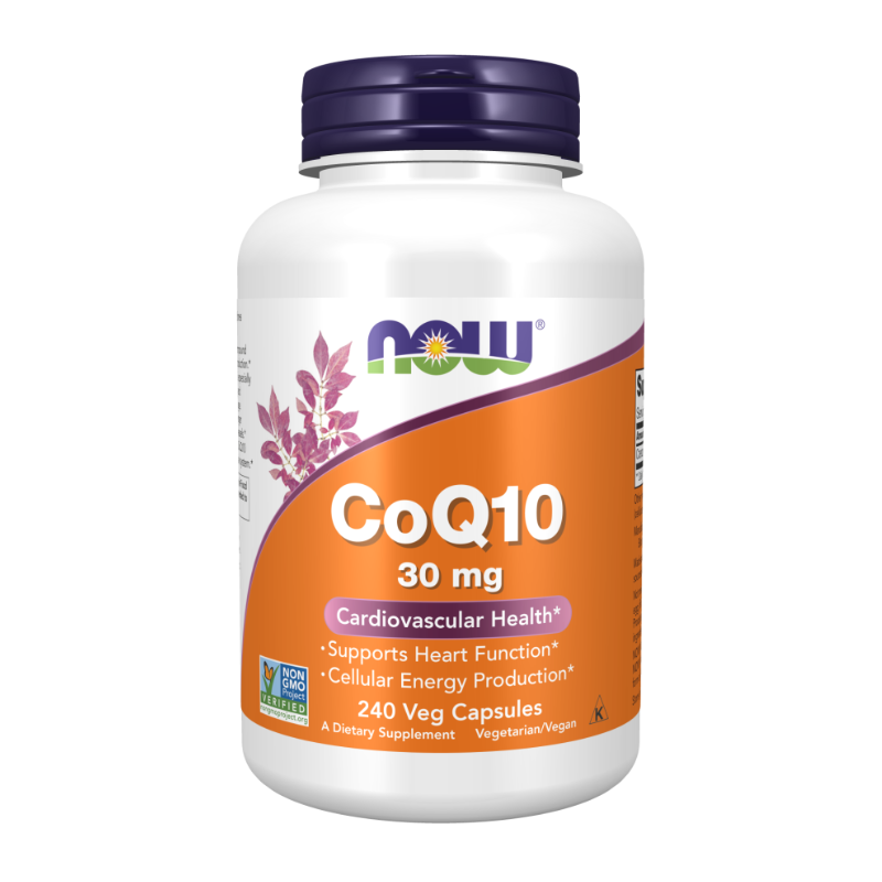 CoQ10, 30mg - 240 cápsulas