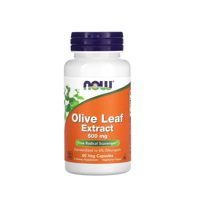 Olive Leaf Extract, 500mg - 60 vcaps - NOW Foods