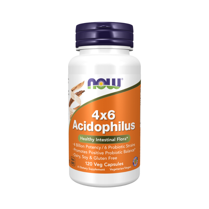 Acidophilus 4X6 - 120 cápsulas