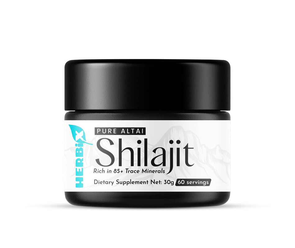 Shilajit Resin 100% Pure from the Altai Mountains 30g. Herbix