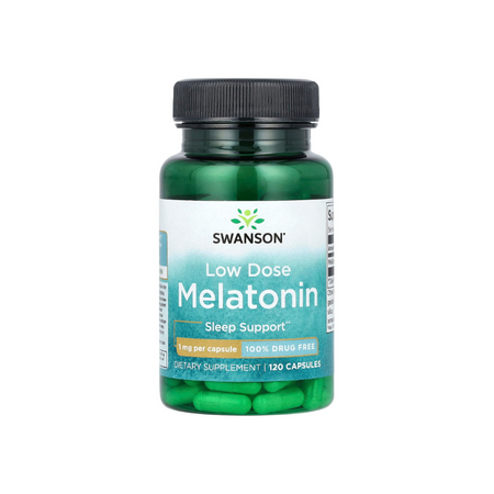 Melatonin, 1mg - 120 caps - Swanson