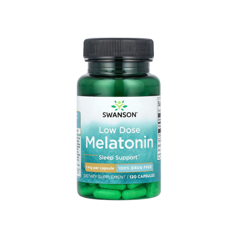 Melatonin, 1mg - 120 caps - Swanson